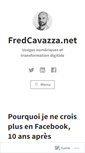 Mobile Screenshot of fredcavazza.net